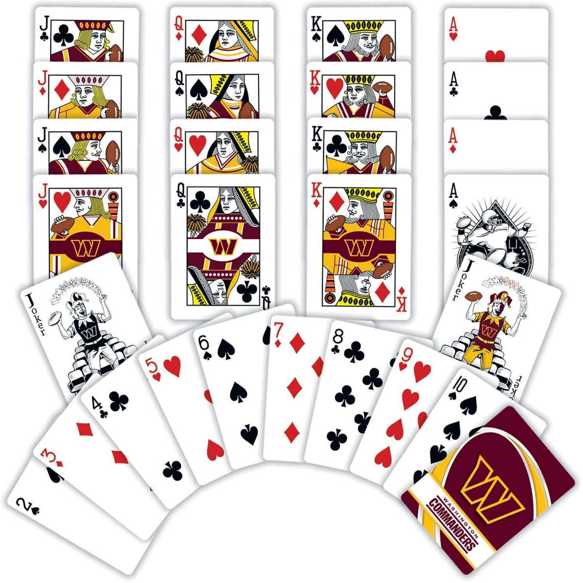 Playing Cards - Washington Commanders