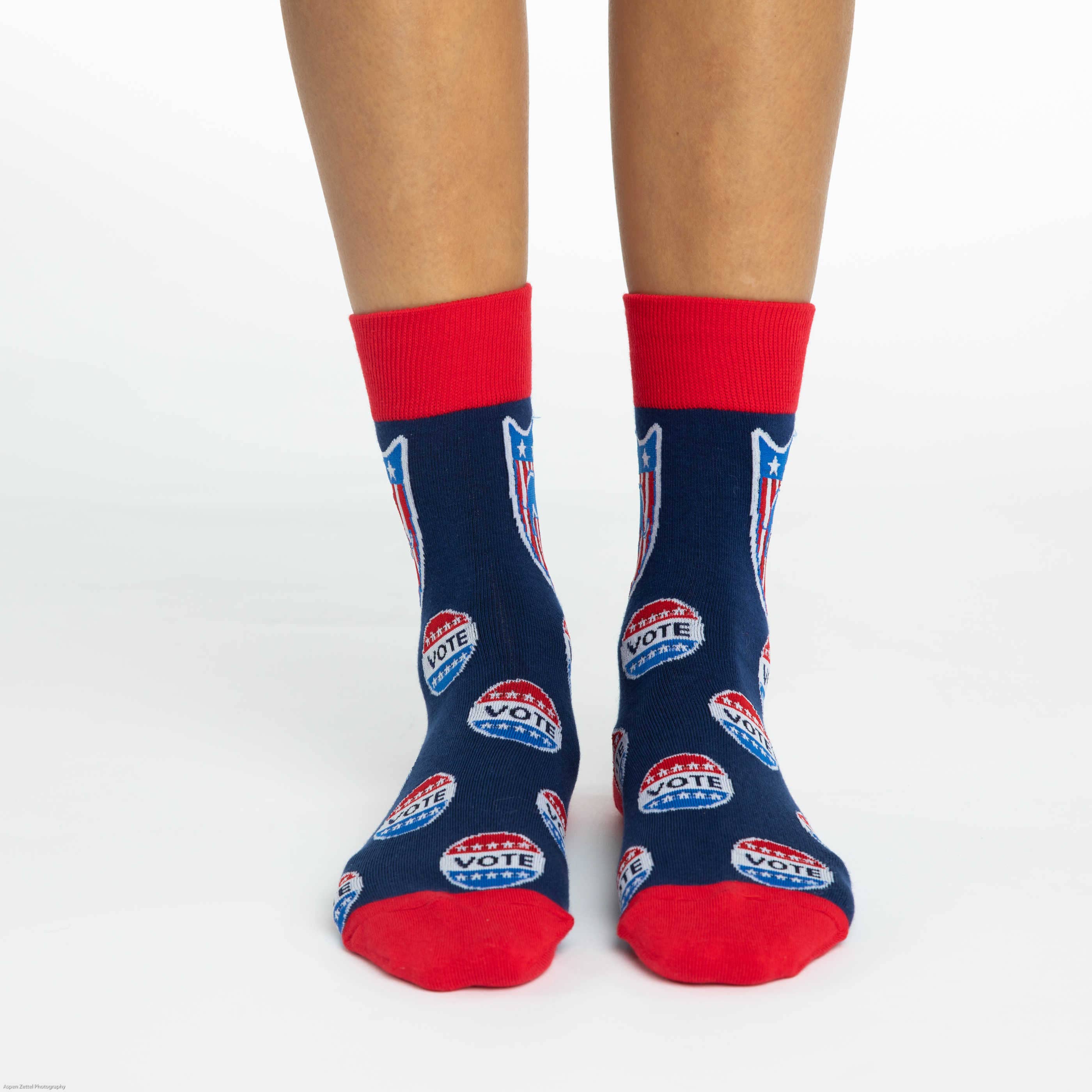 Women's Good Luck Vote Republican Socks