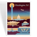 Magnet - DC Retro Skyline