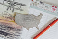 United States of American Gift - USA Paper Weight