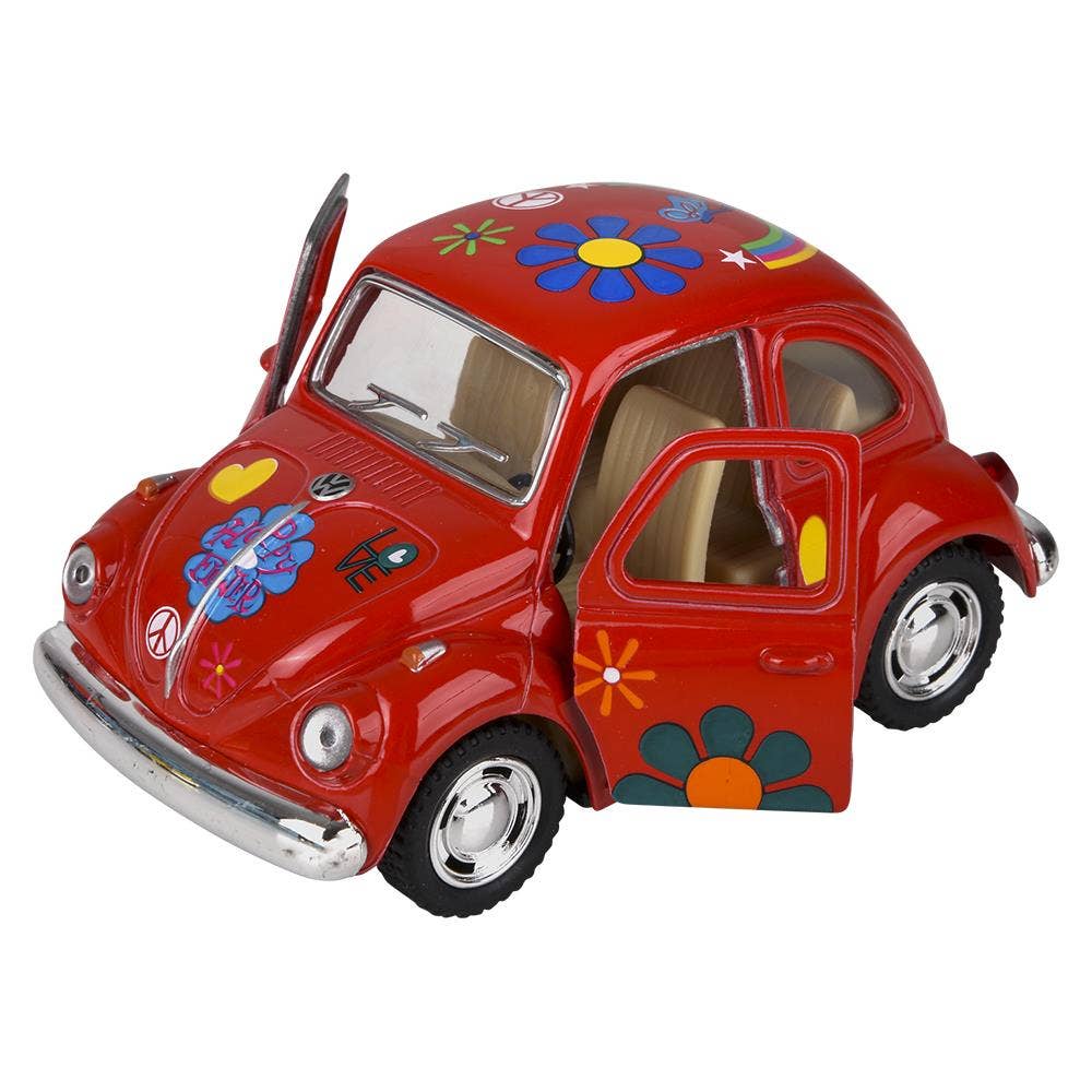 4" Diecast Pull Back 1967 VW Classic Beetle/Printing