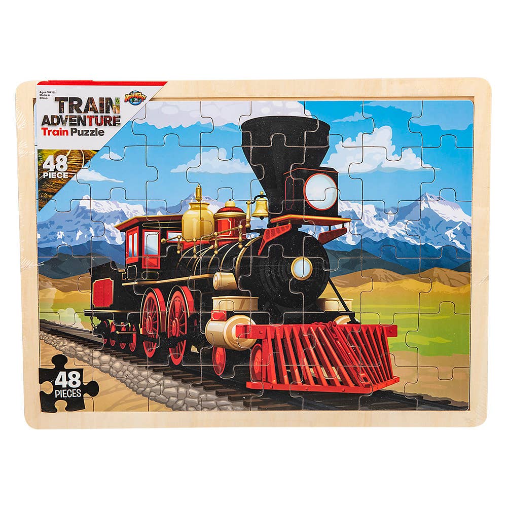 15.75" x 11.75" 48PC Locomotive Puzzle