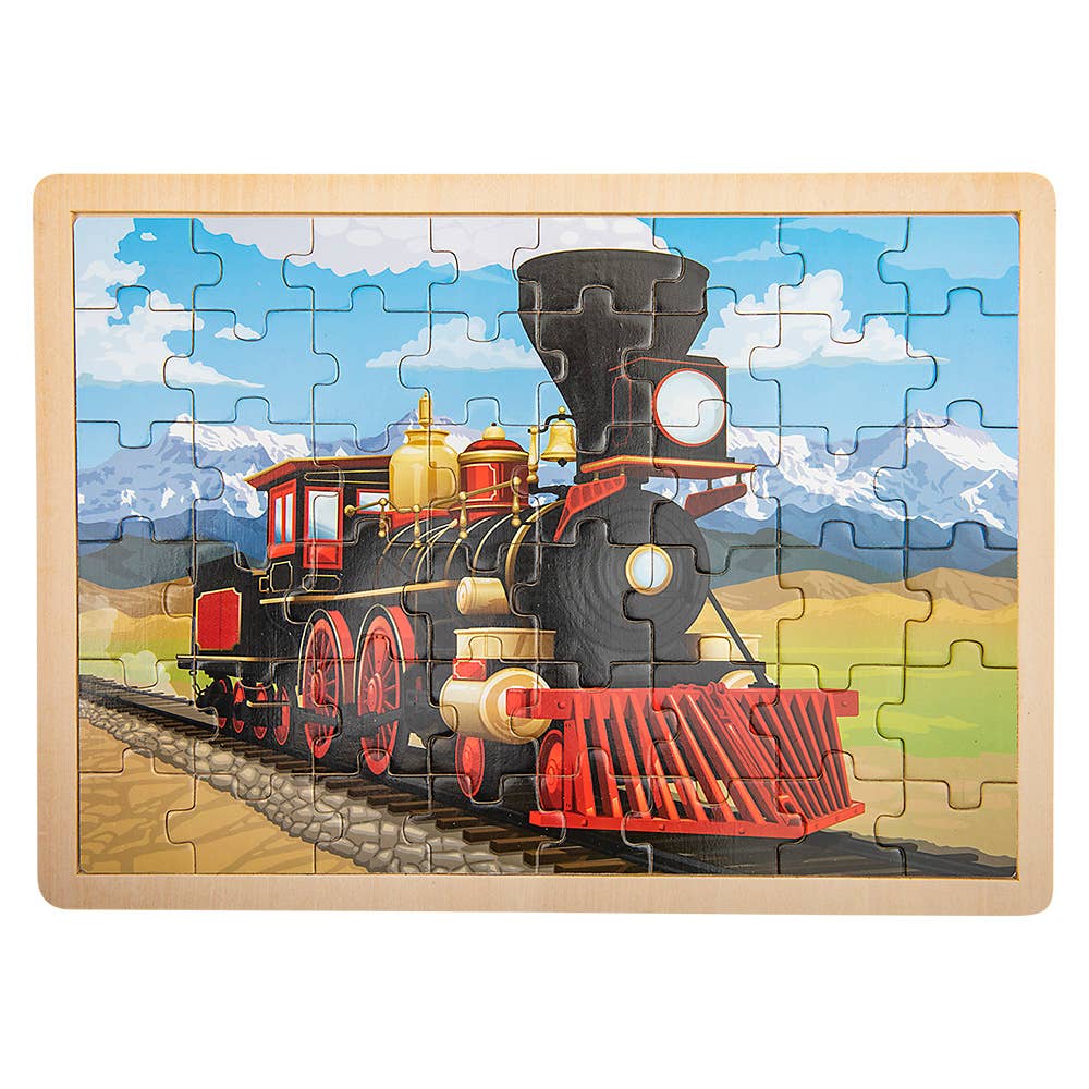 15.75" x 11.75" 48PC Locomotive Puzzle