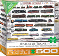 History of Trains Puzzle - 500 Pieces