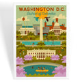 Magnet - Washington DC Geometric