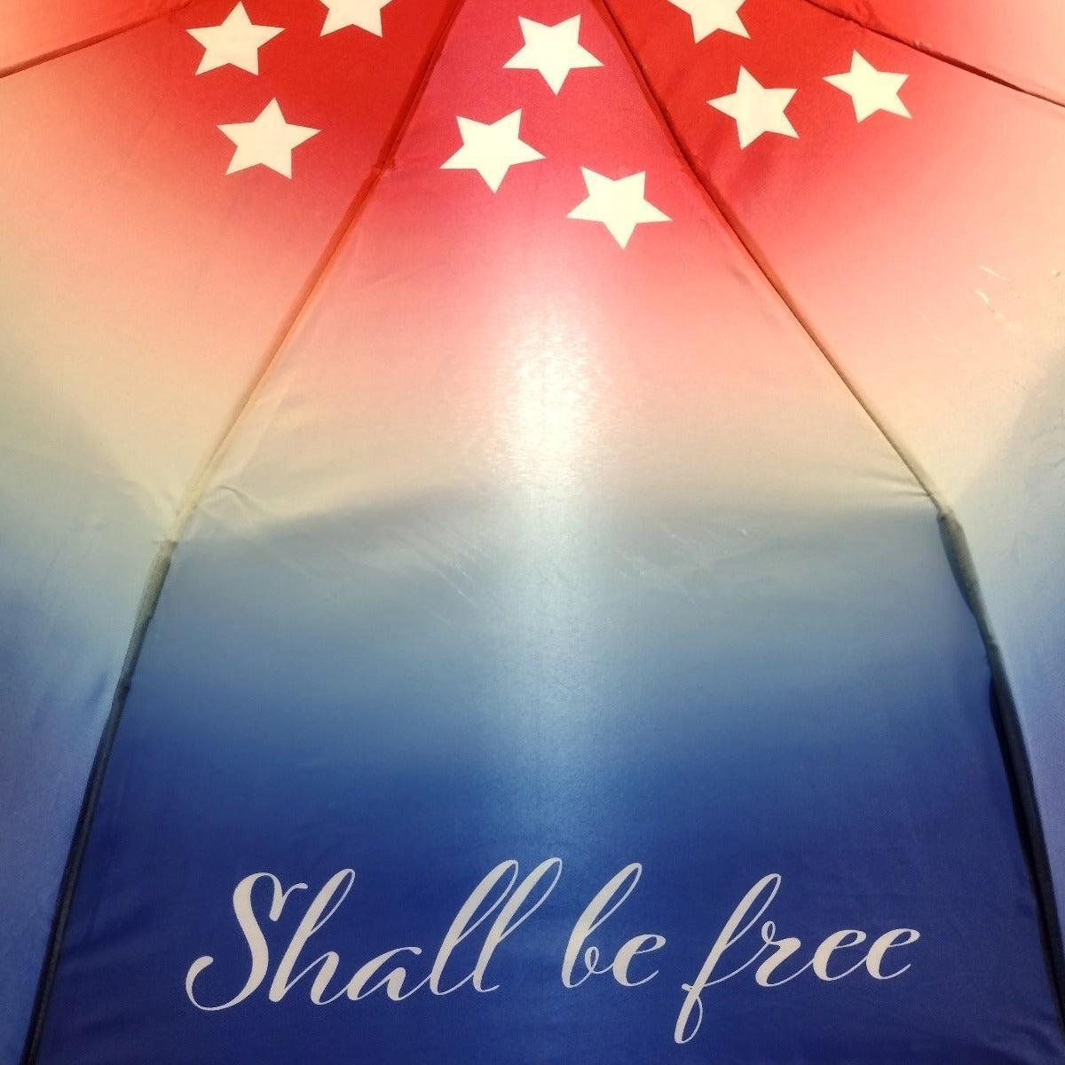 Umbrella - Patriotic Red White & Blue