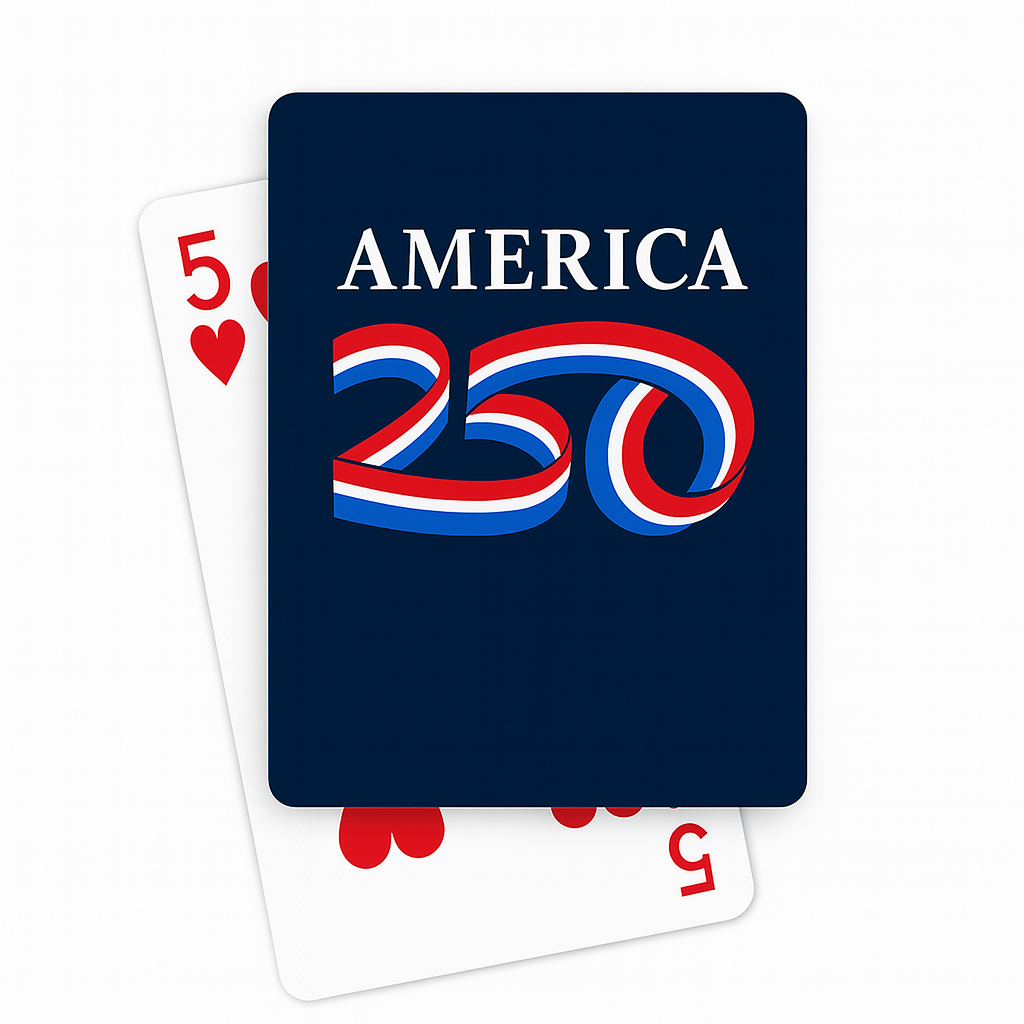 America 250 Patriotic Deck of Playing Cards