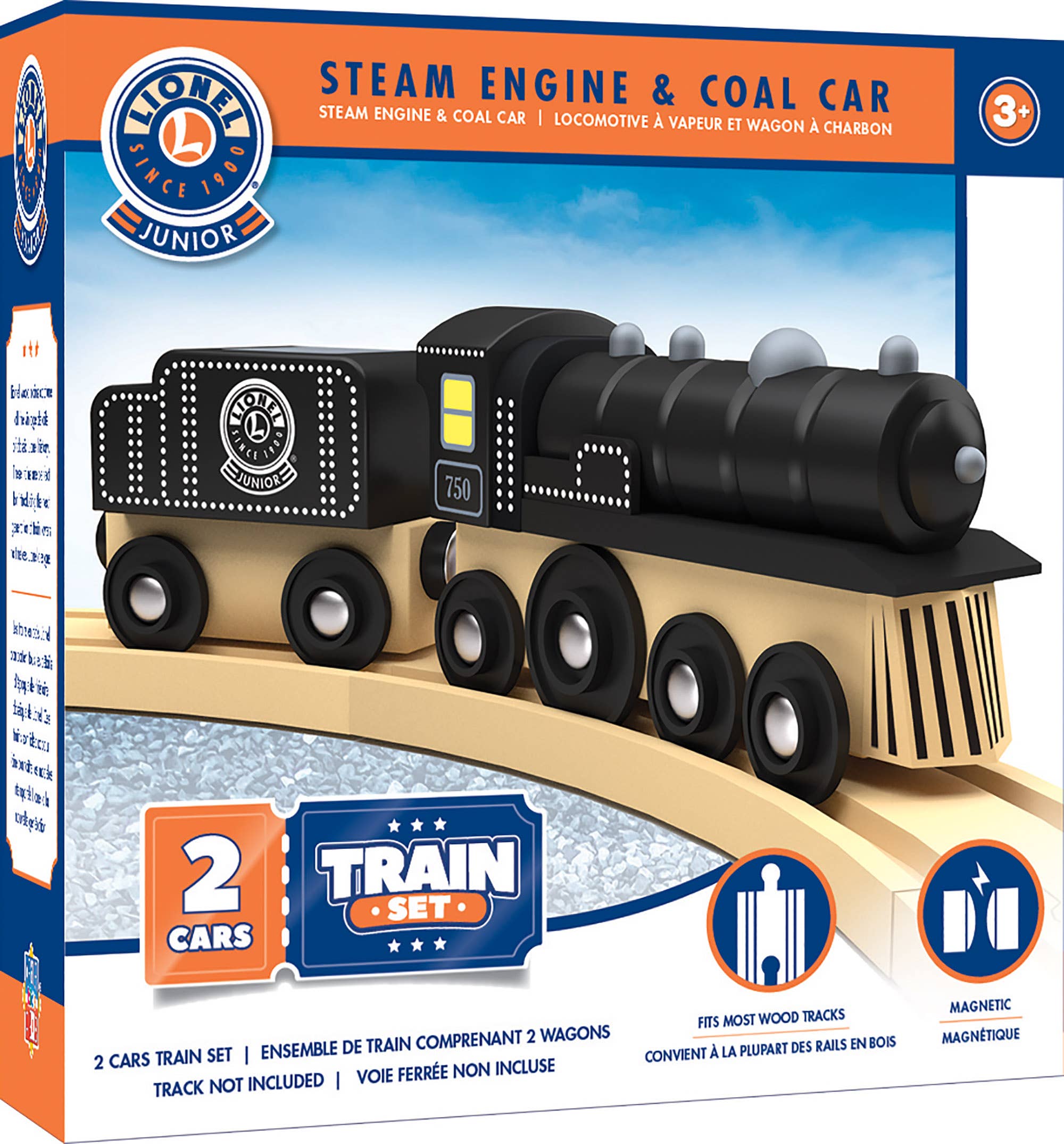 Lionel - Steam Engine & Coal Car Toy Train Set