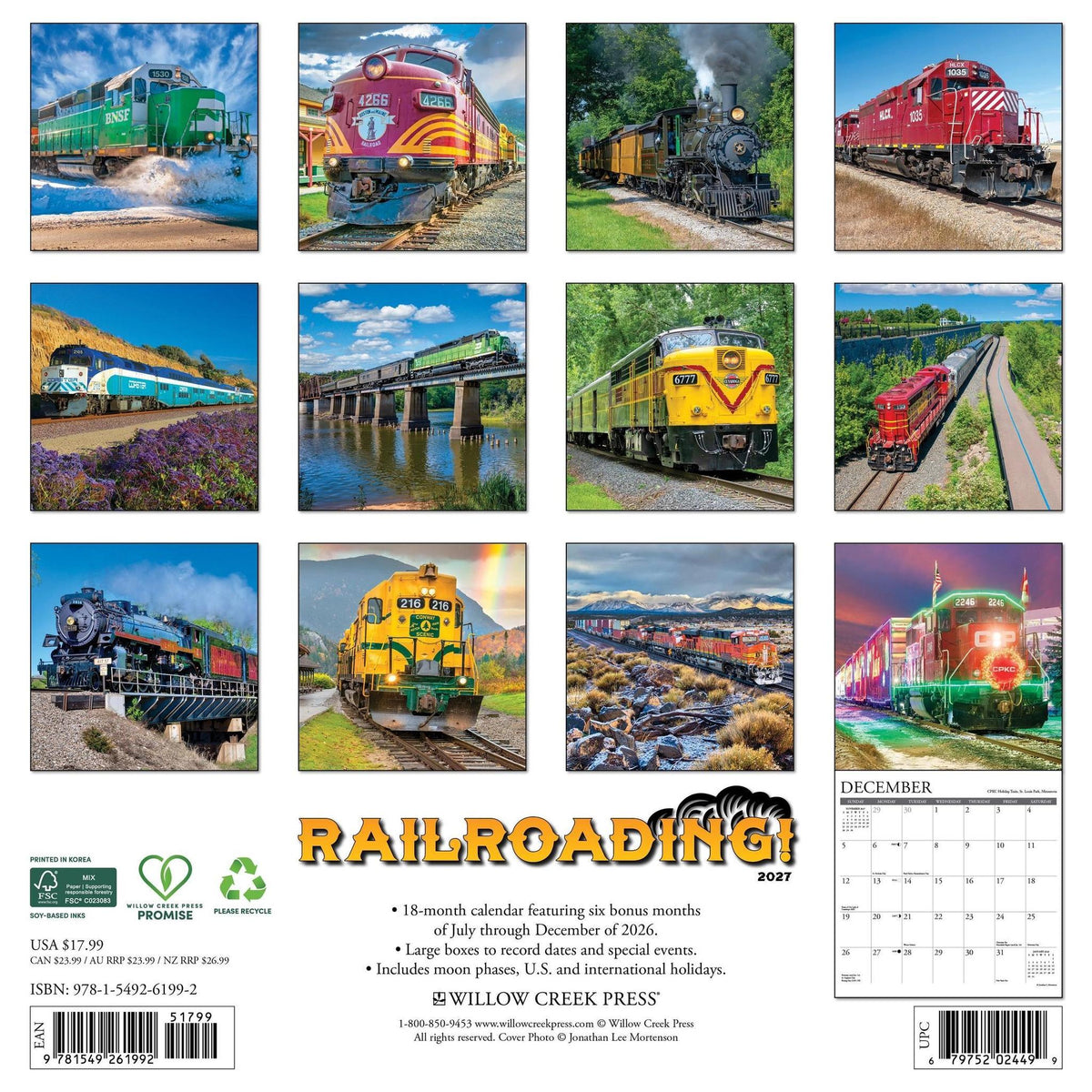 Calendar - Railroading!