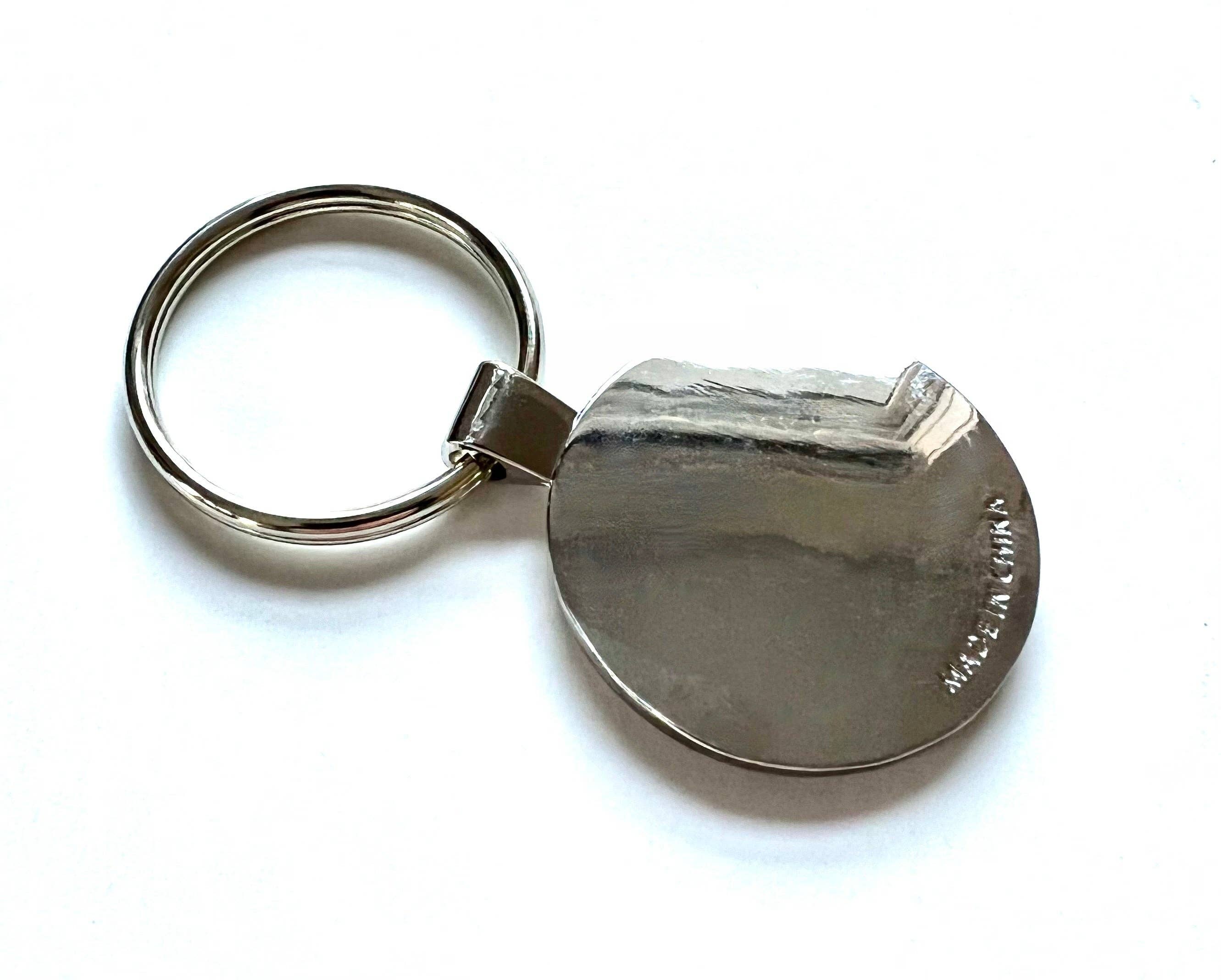 Washington DC Heart Keychain | Washington DC Key Ring Gift