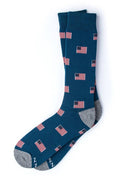 American Flag Crew Sock