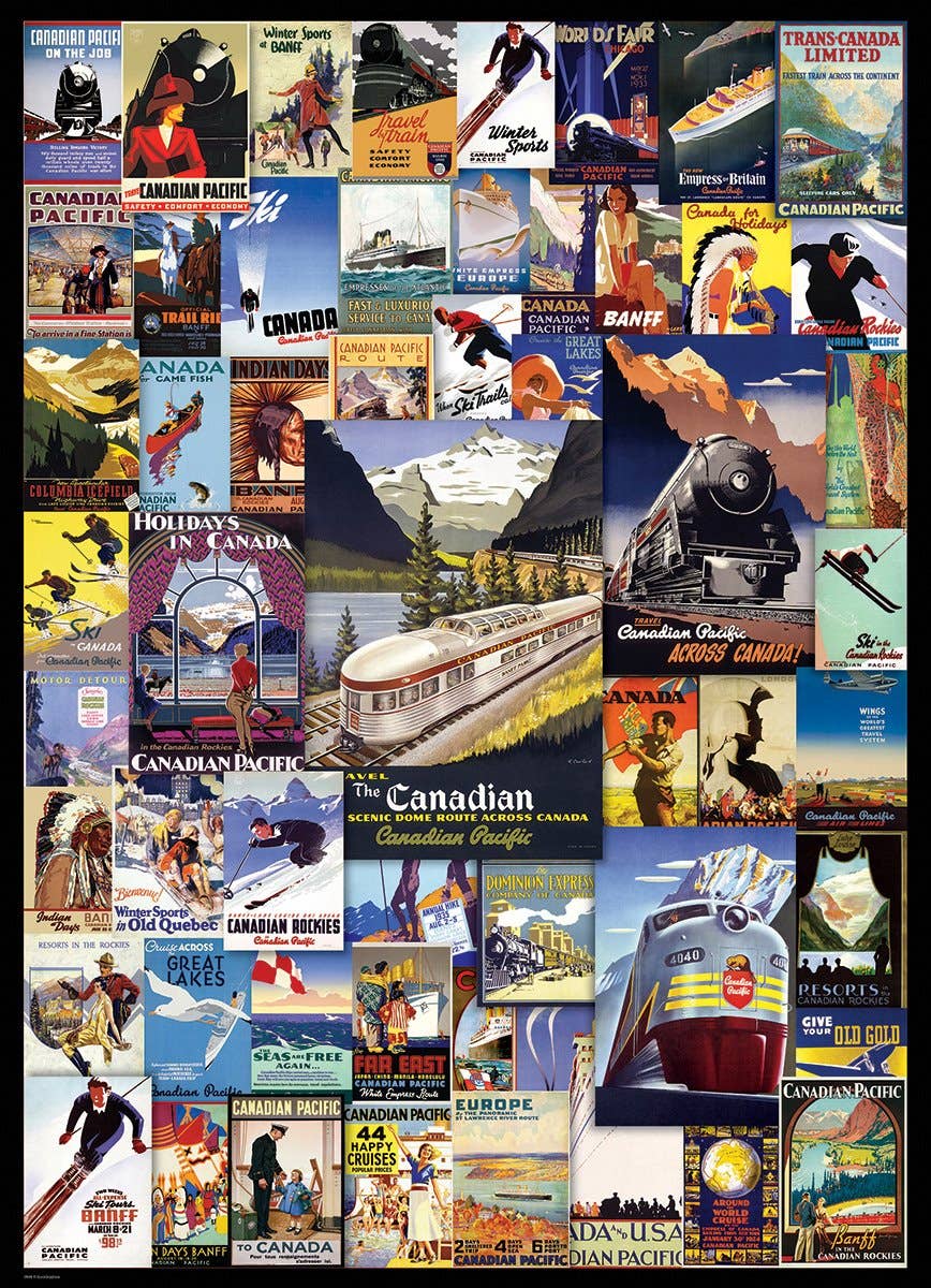 Railroad Adventures Puzzle