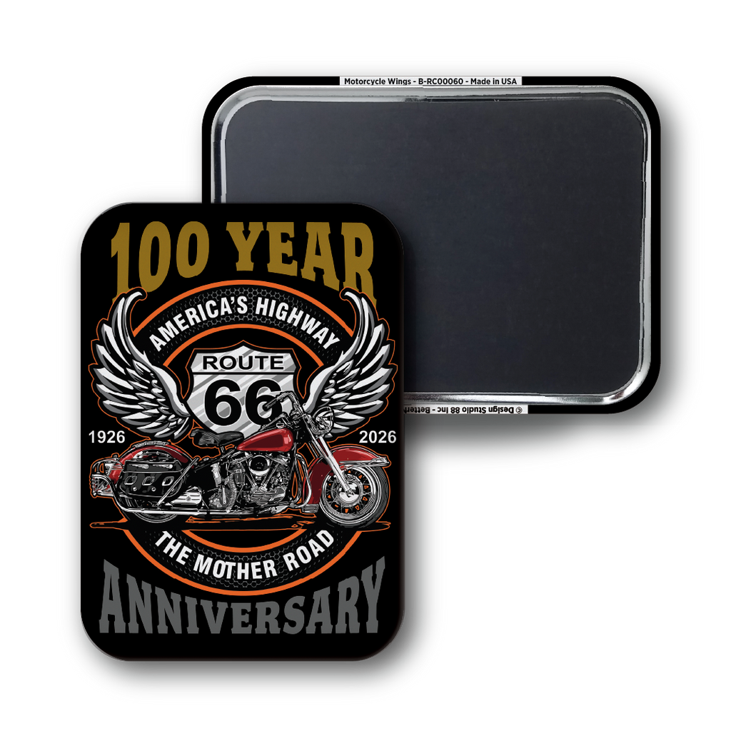Route 66 Centennial - Motorcycle Wings