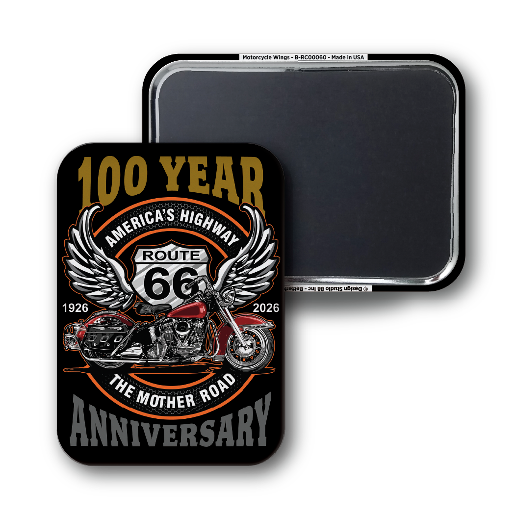 Route 66 Centennial - Motorcycle Wings