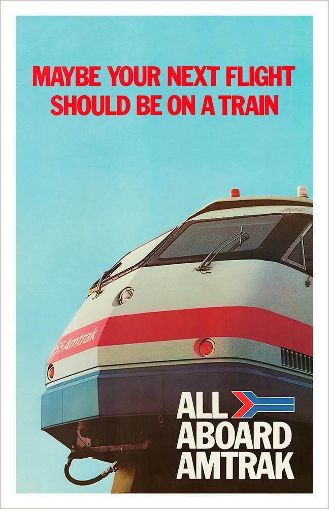 Poster Print - Should Be on a Train