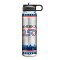 America 250 Stainless Steel Water Bottle - 22oz