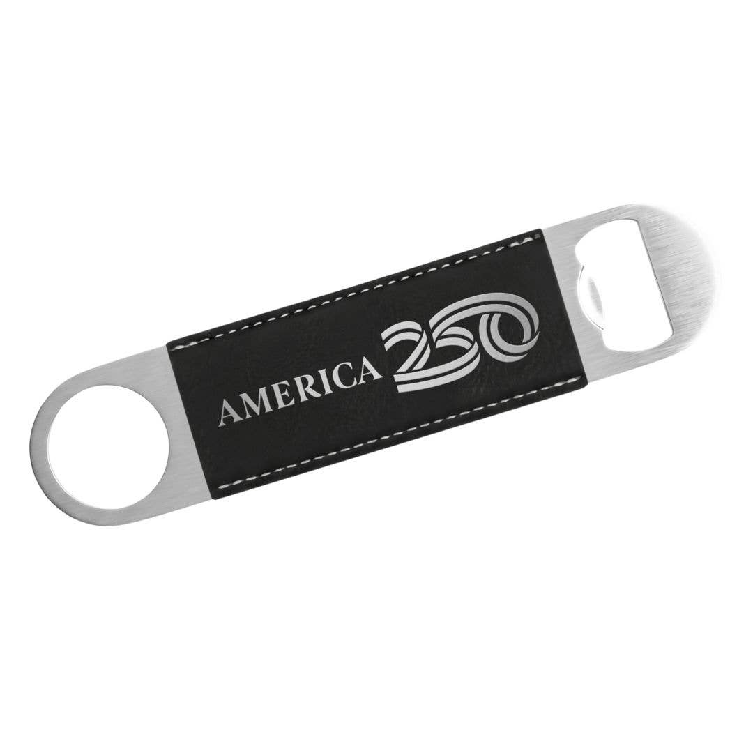 America 250 Leatherette Bottle Opener - Officially Licensed