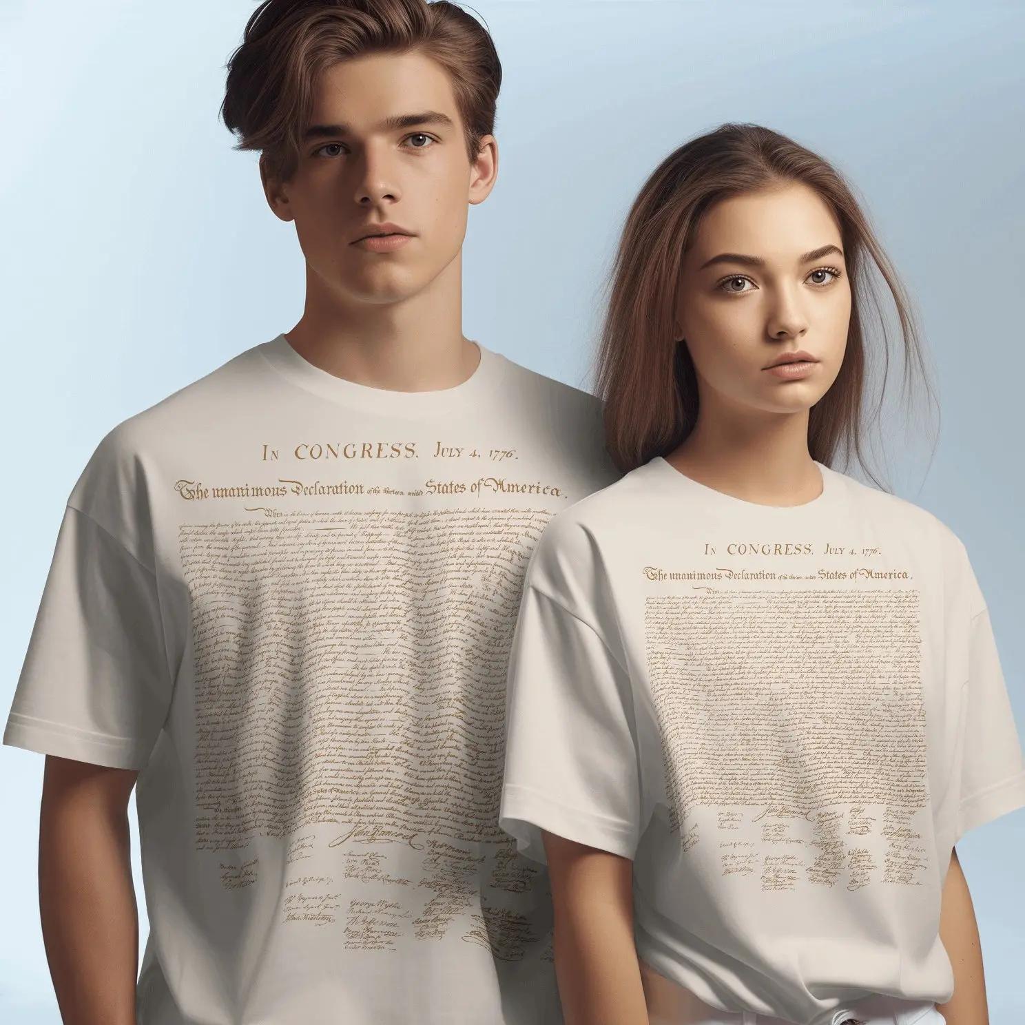 T-Shirt - Declaration of Independence