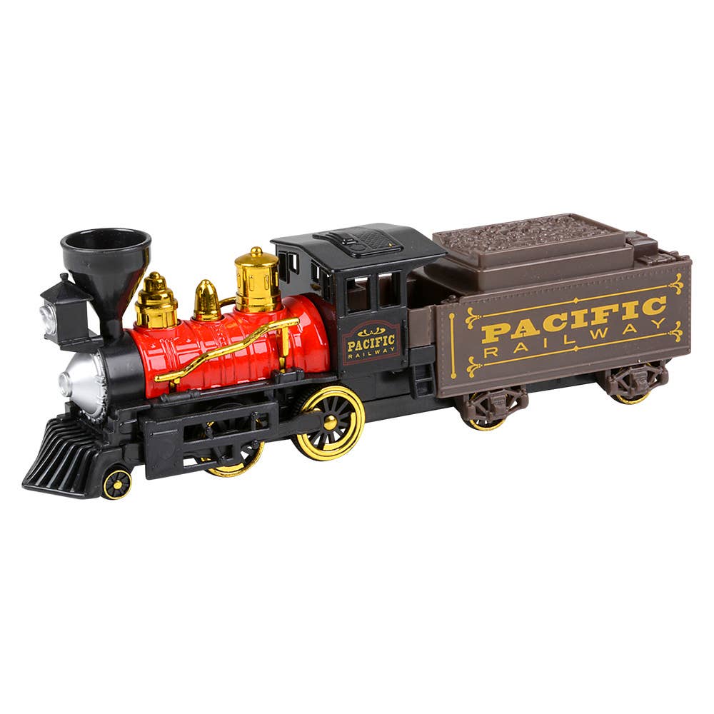 Steam Engine Locomotive Diecast Pull Back
