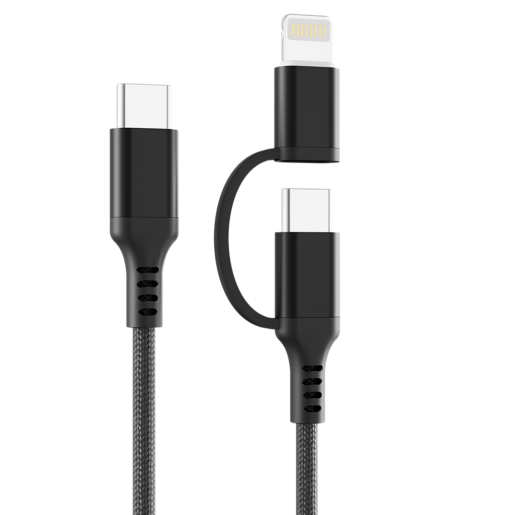 Multi Tip Cable with Wall & Car Charger