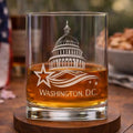 Washington DC Rocks Glass