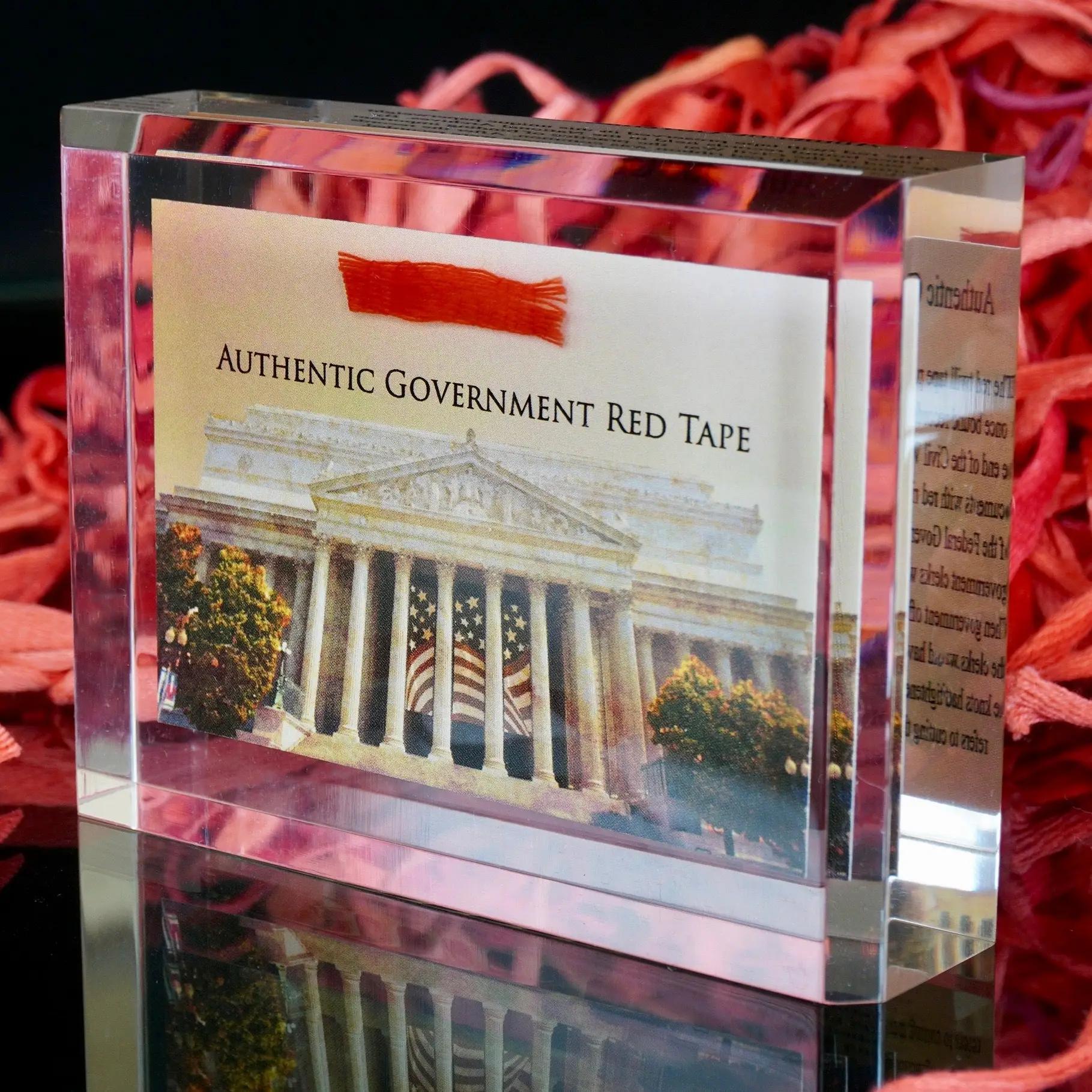 National Archives Red Tape Paperweight