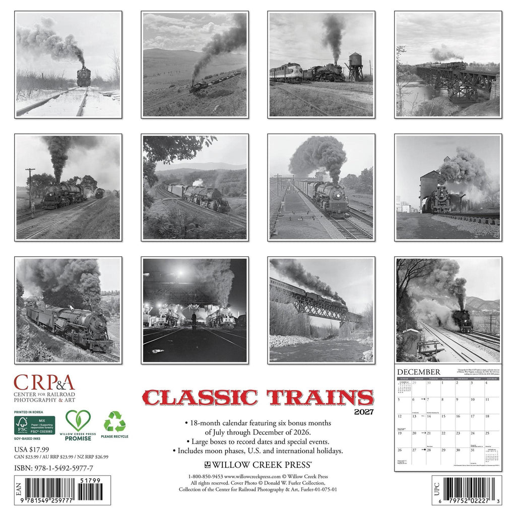 Calendar - Classic Trains