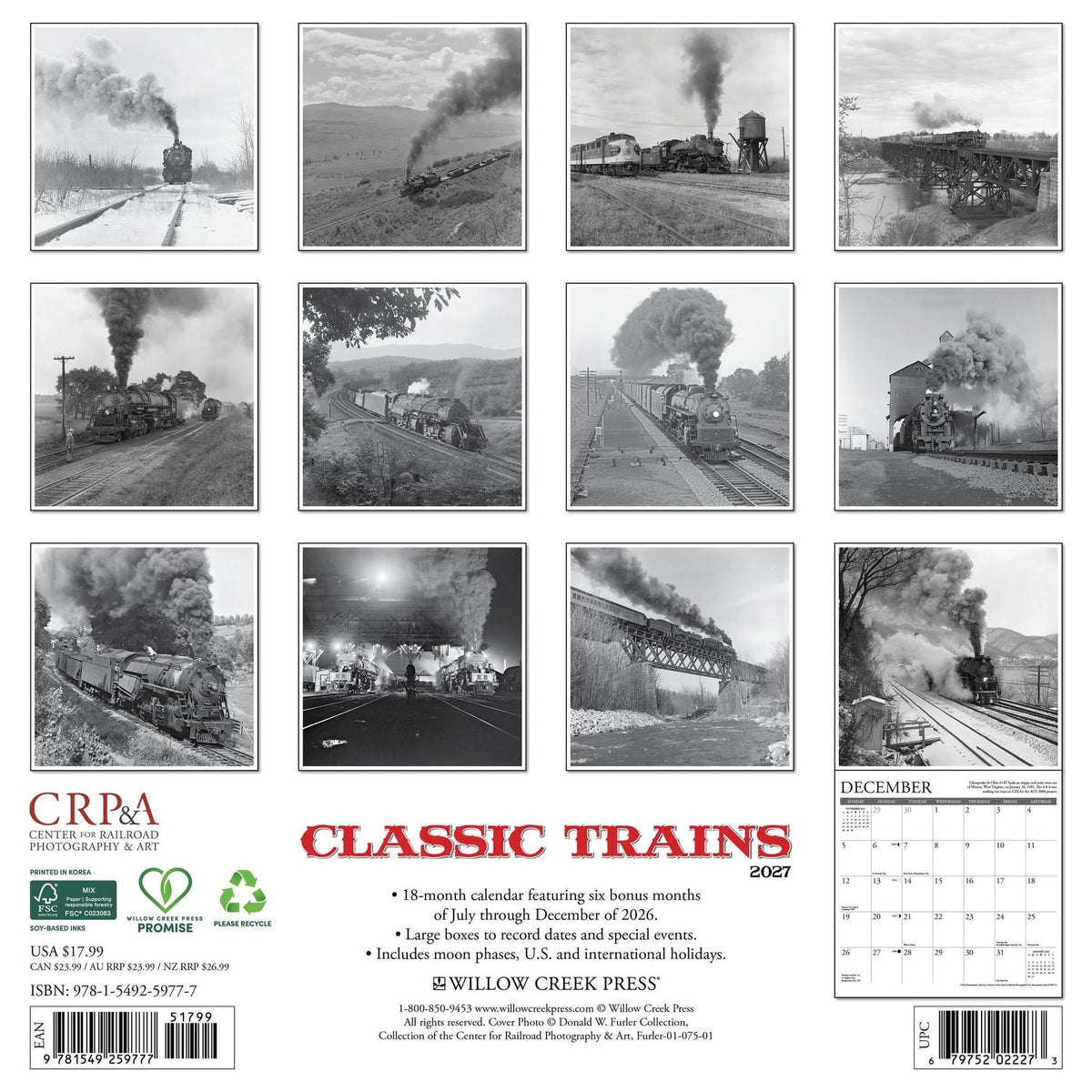 Calendar - Classic Trains