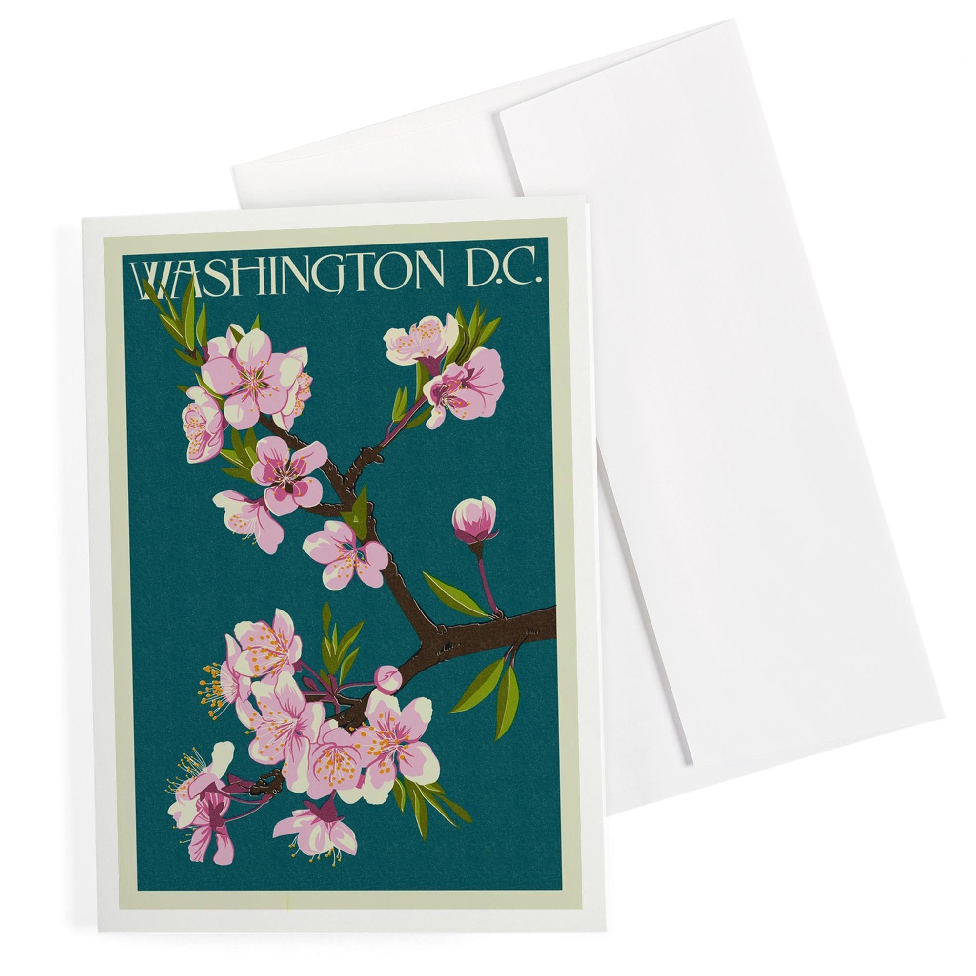 Card - Washington DC Cherry Blossoms