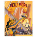 New York The Wonder City Bridges Sights Magnet