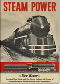 Magnet - Steam Power New Haven Railroad Train Travel