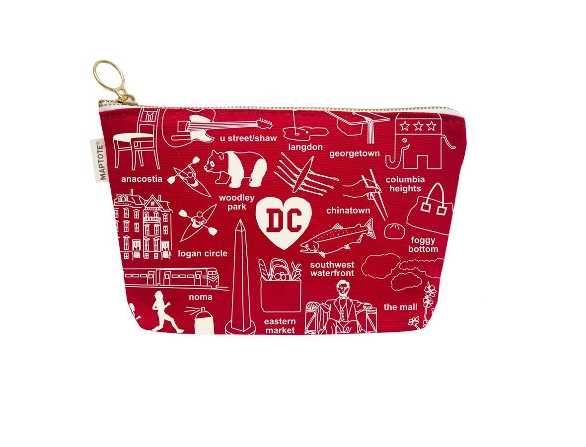 Washington DC Zipper Pouch