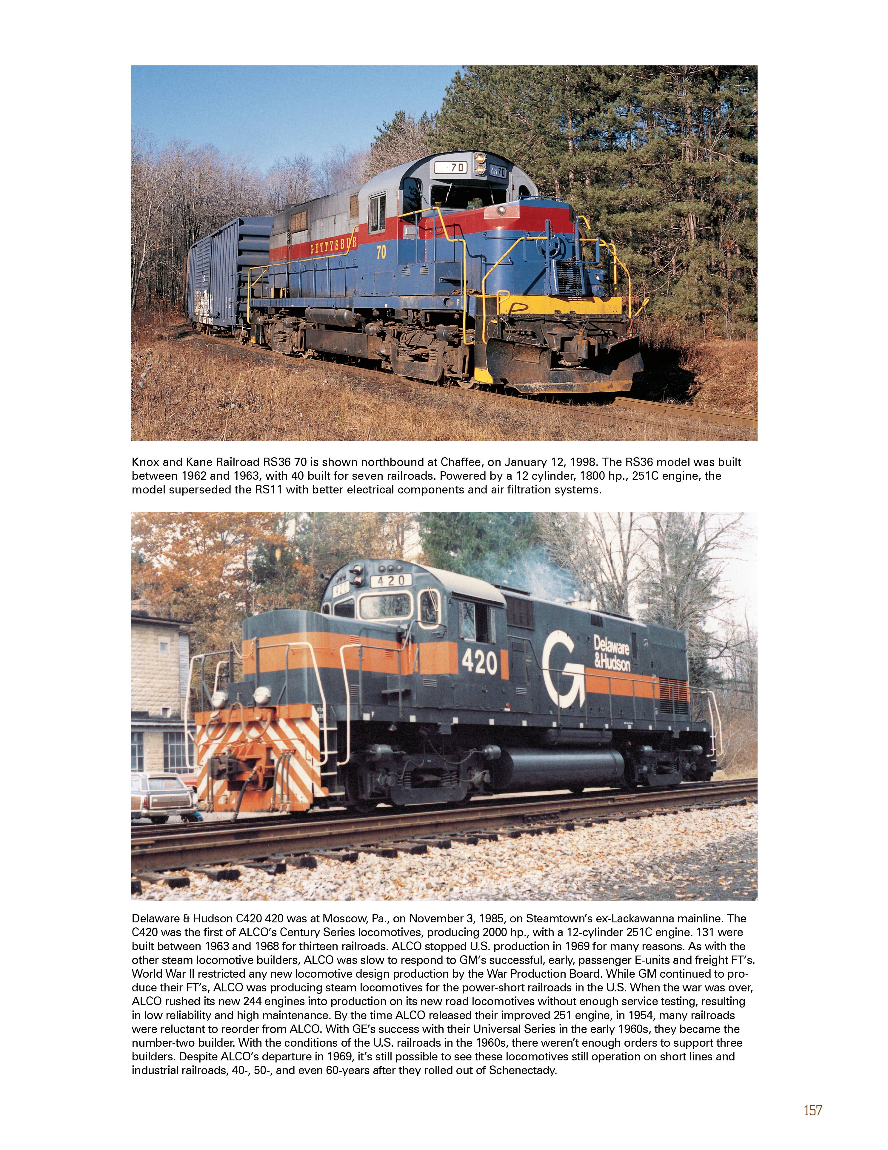 Iron Trails of North America: 1978–2008
