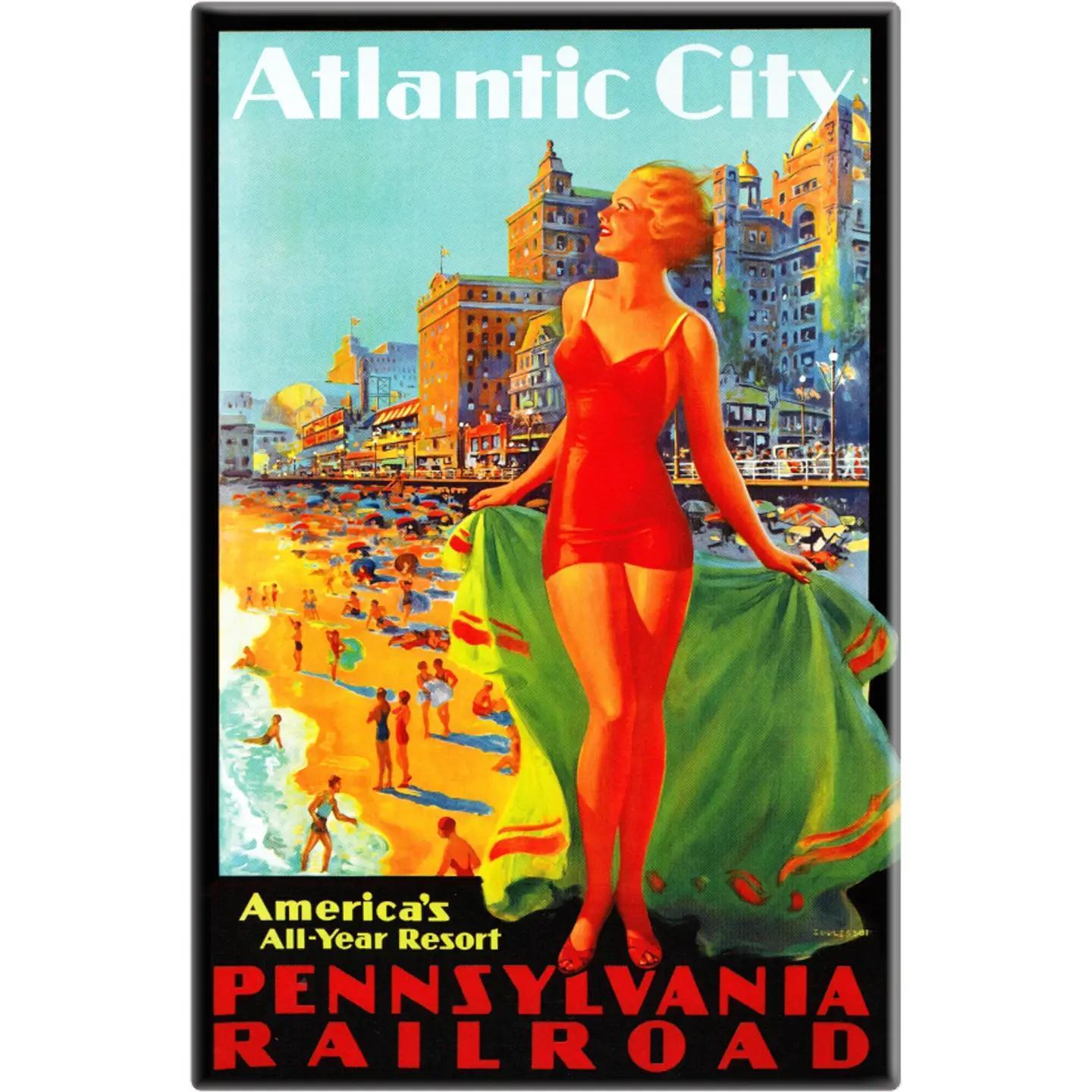 Magnet - Atlantic City Pennsylvania Railroad