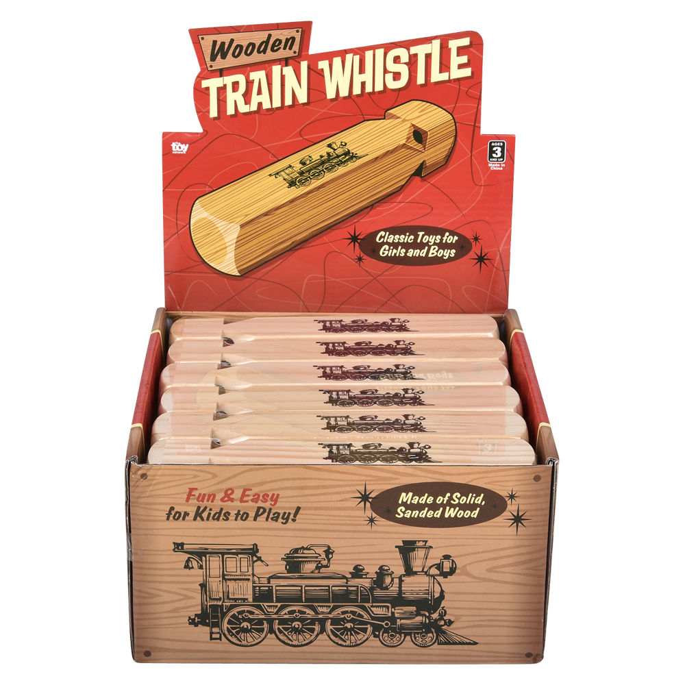 Wooden Train Whistle