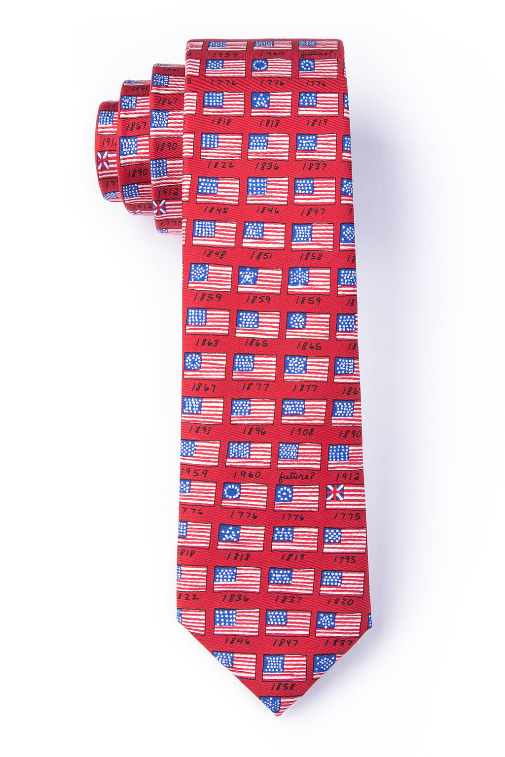 American Flag Tie