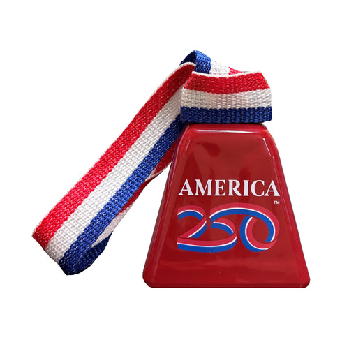 AMERICA 250 Cowbell (Assorted Colors)