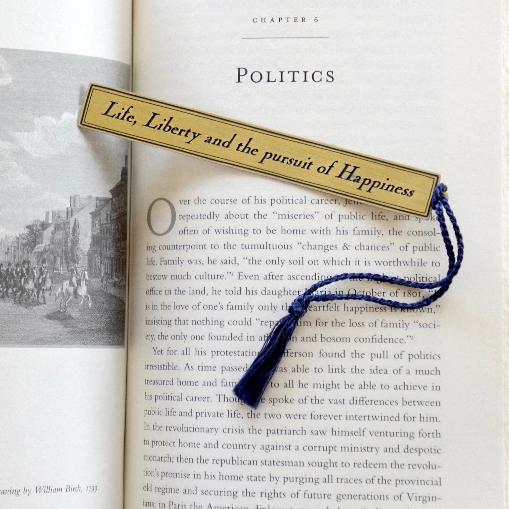 Pursuit of Happiness Metal Bookmark