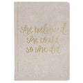 Journal - She Believed She Could