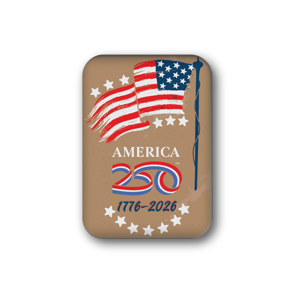 250 Ragged Flag Magnet