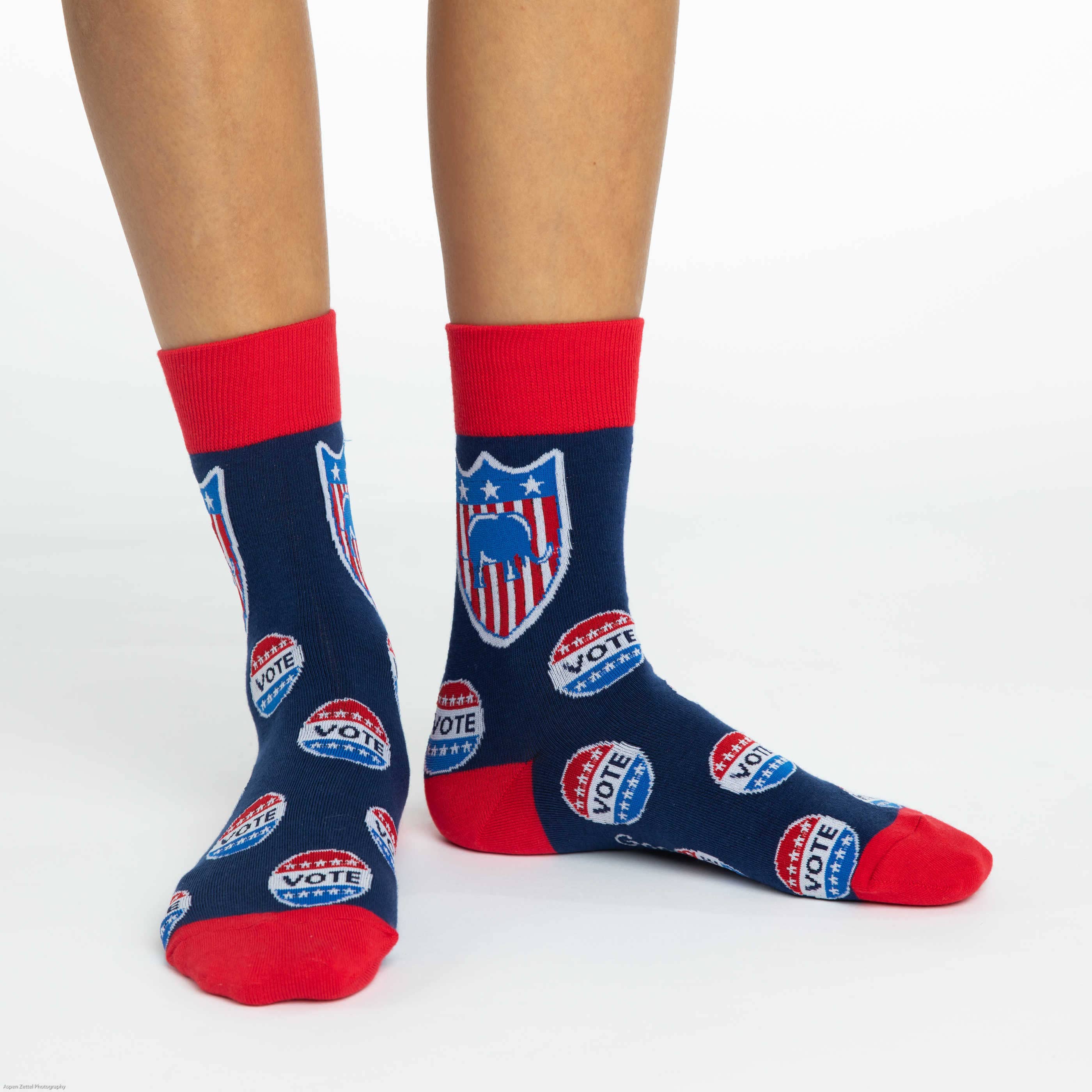 Women's Good Luck Vote Republican Socks