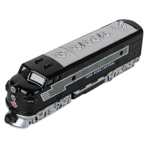 6.5" Diecast Pull Back Classic Loco Diesel Train