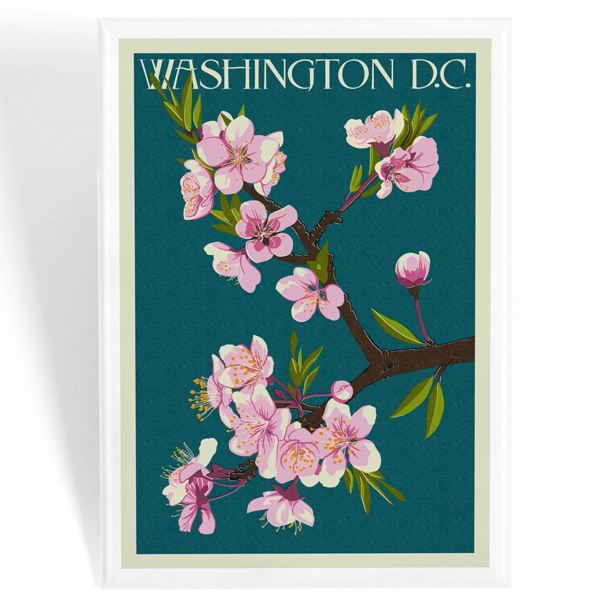 Magnet - Washington DC Cherry Blossoms