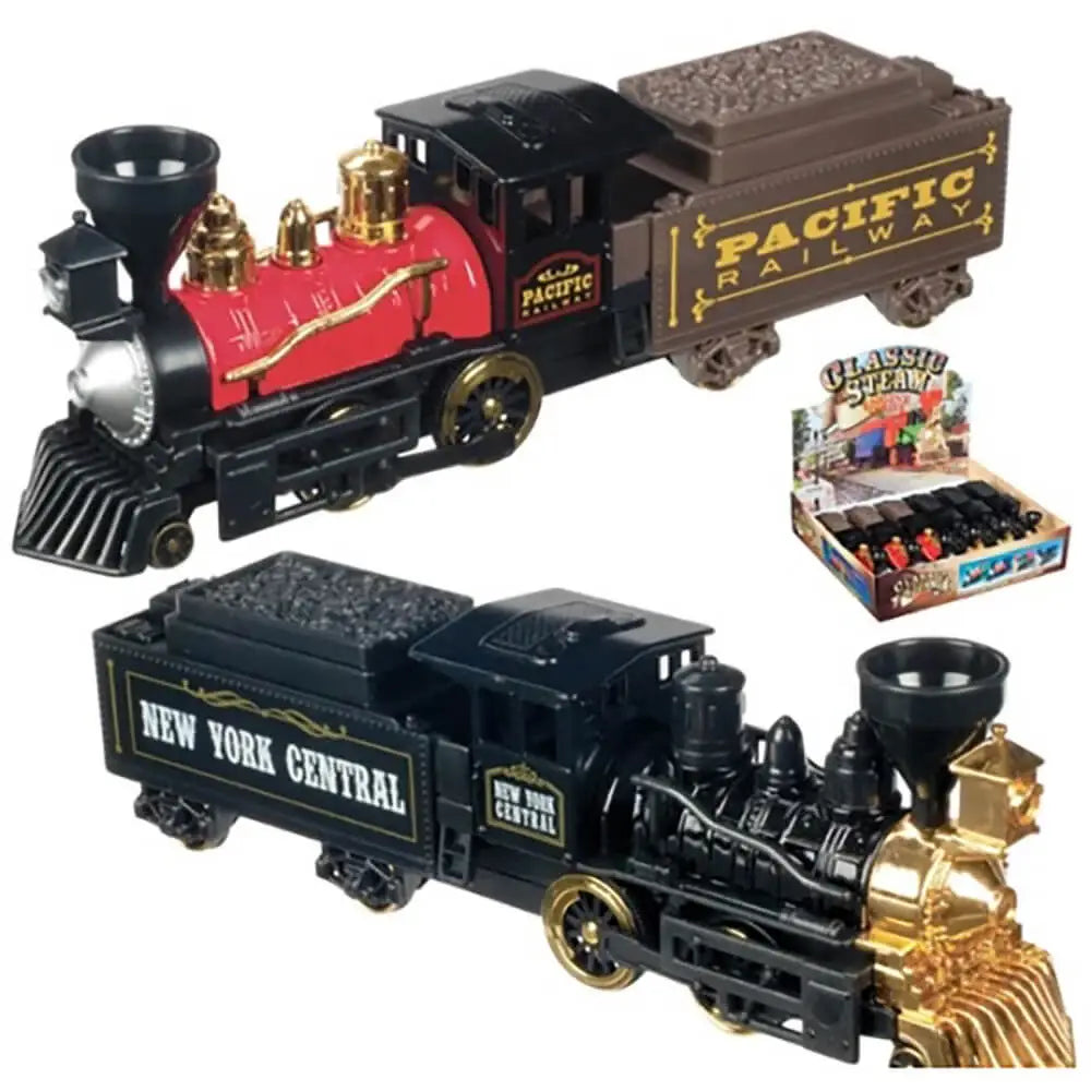10" Classic Steam Engine - Coal Die Cast Train