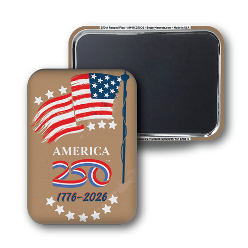 250 Ragged Flag Magnet