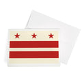 Card - Washington DC Flag
