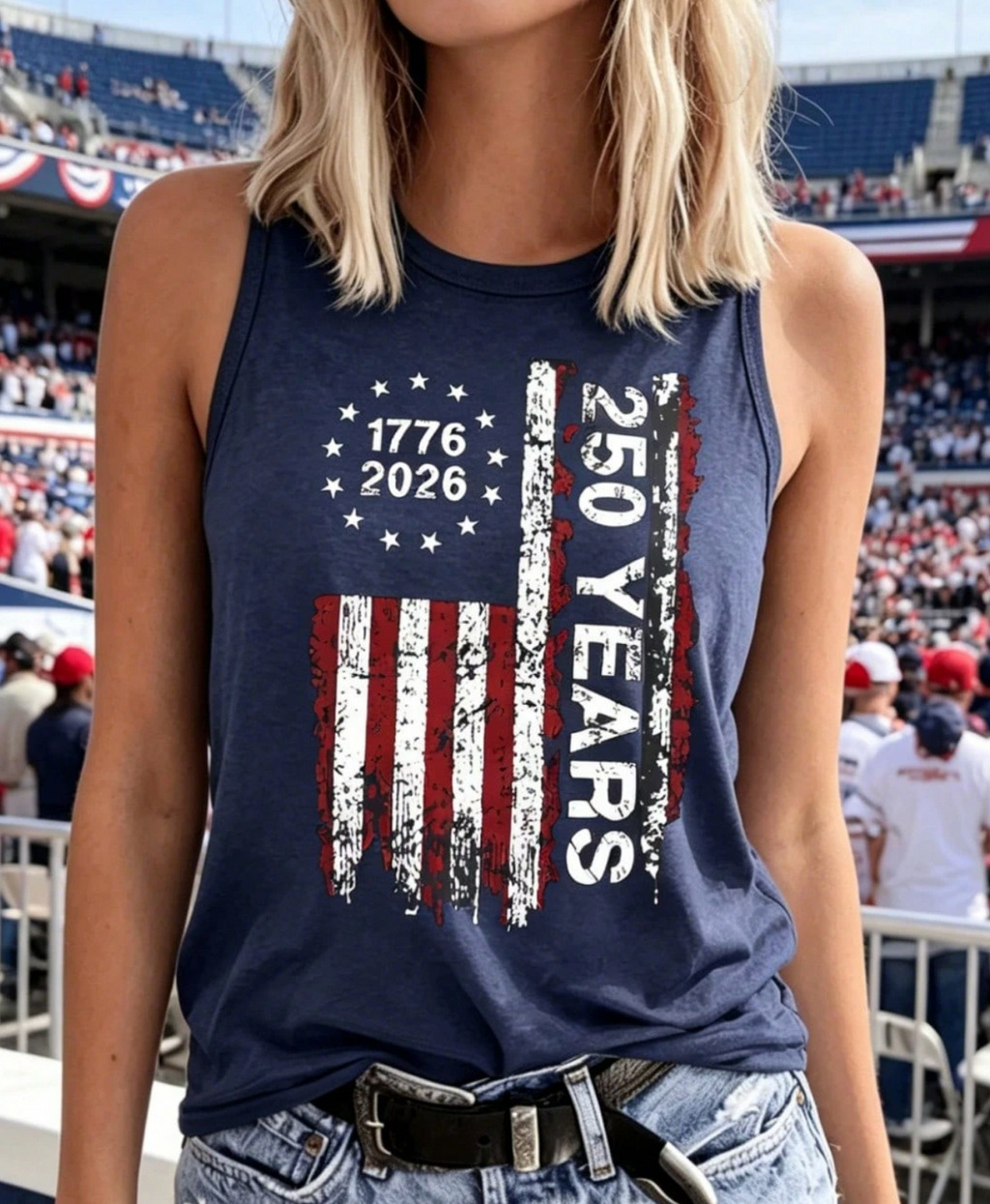 Tank Top - America 250 Flag