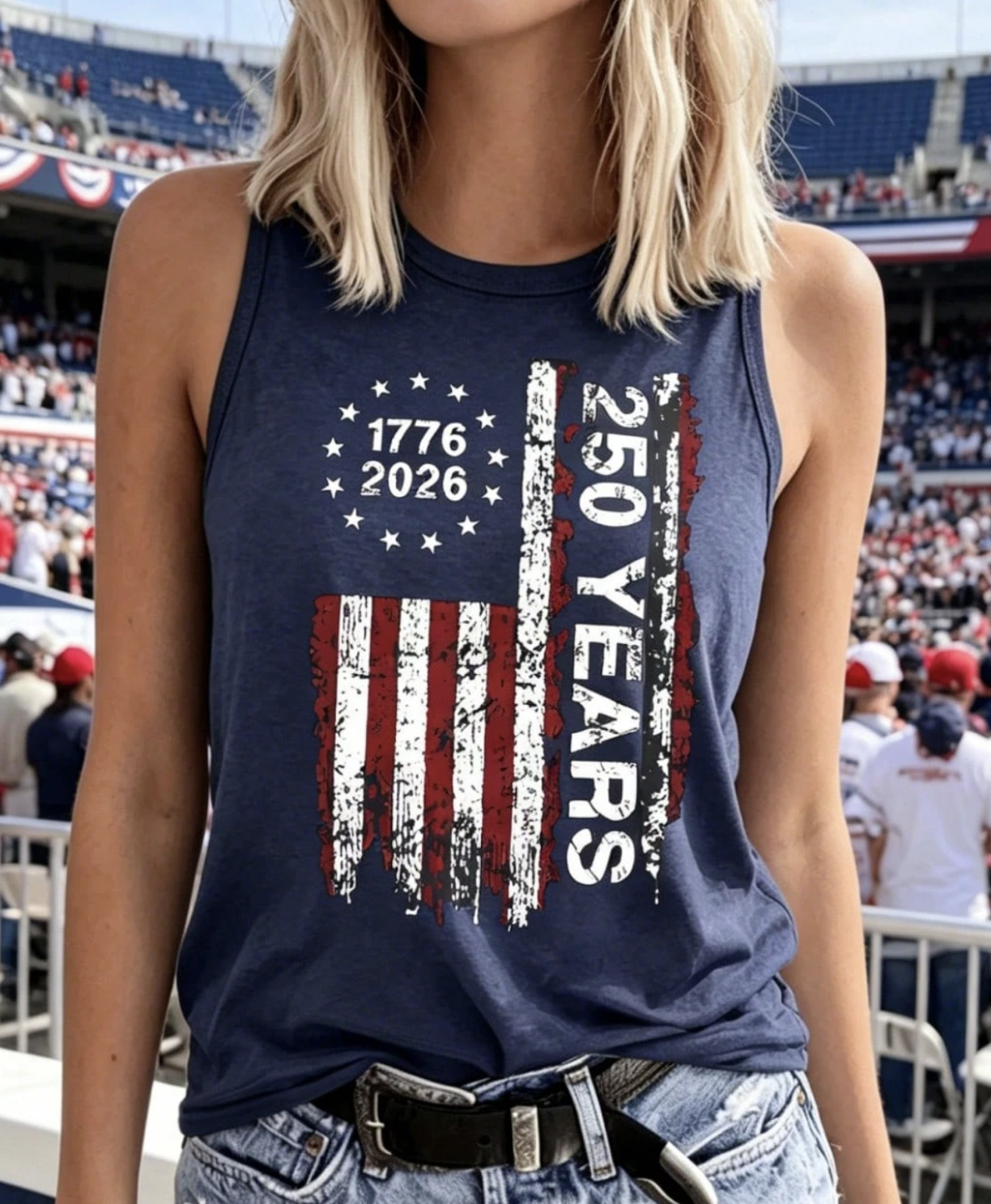 Tank Top - America 250 Flag