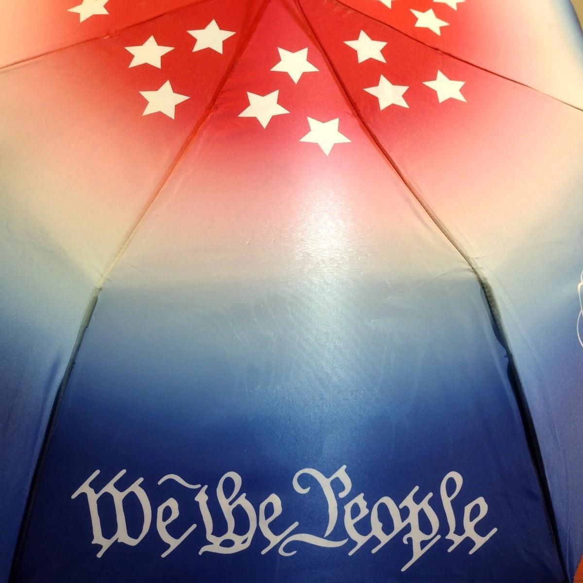 Umbrella - Patriotic Red White & Blue