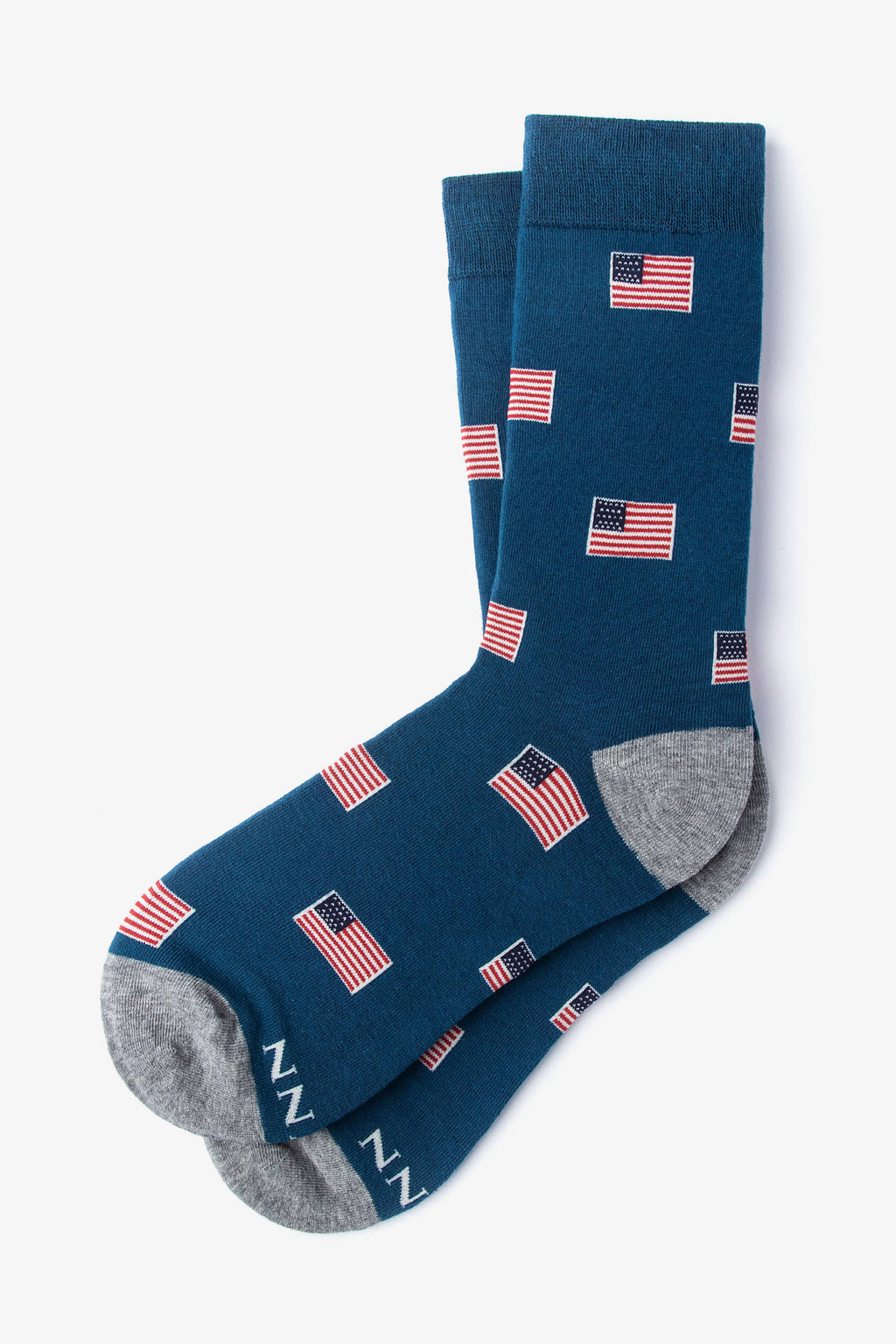American Flag Crew Sock